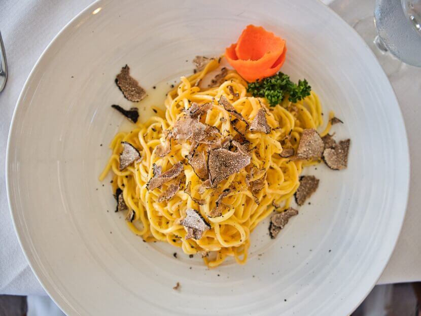 Truffle - what you should know about the precious fungus Spaghetti mit Trüffel