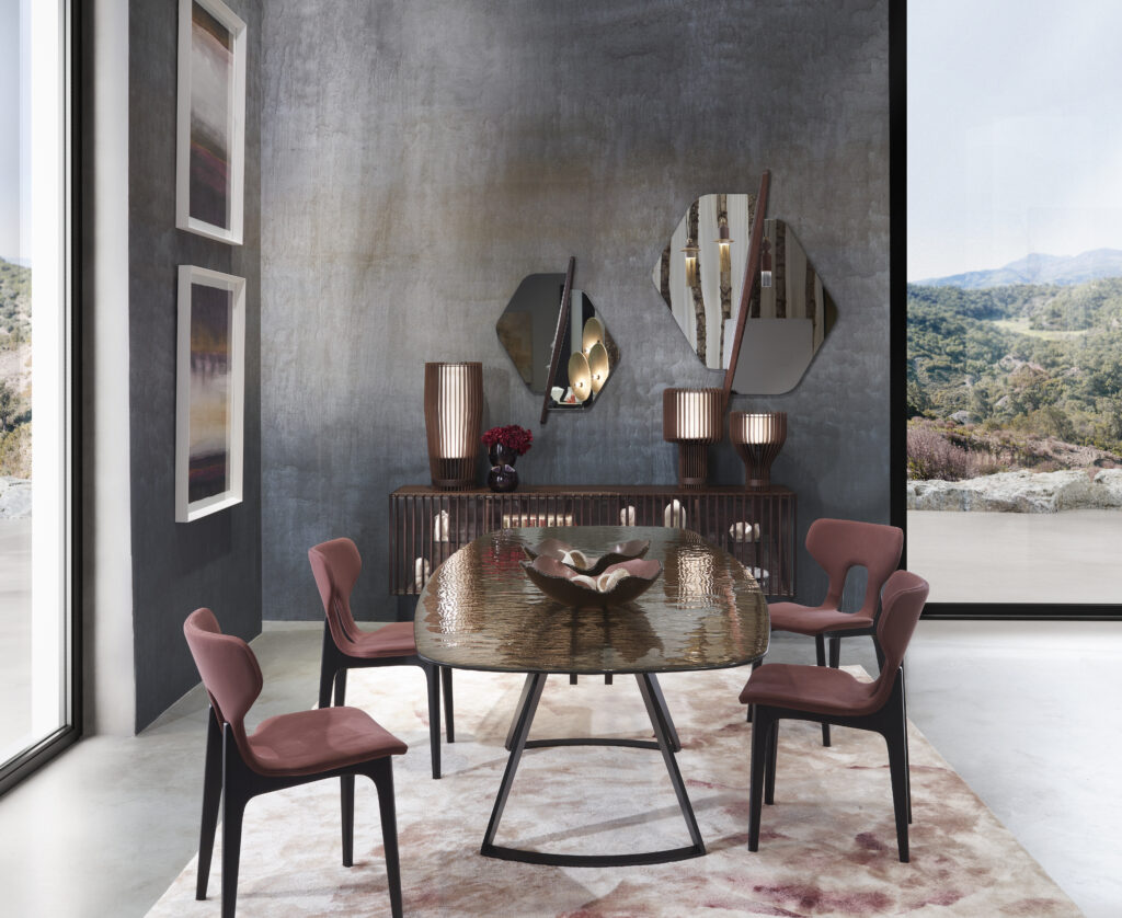 Living trends 2024, city apartment, chic, design, furnishings