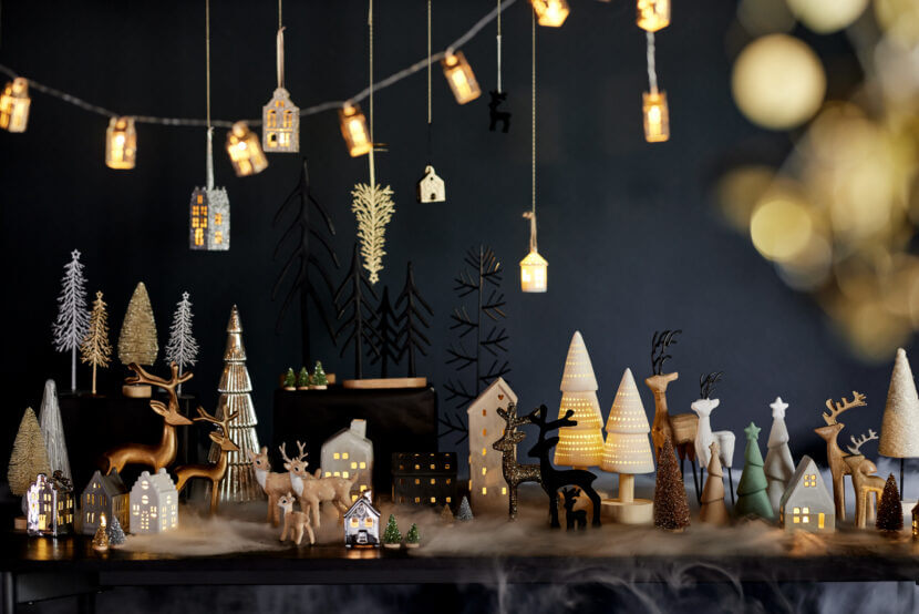 Décoration de Noël : les meilleures tendances 2023 DEPOT_DEKO_BÄUME&REHE_1