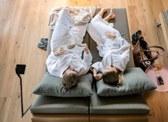 Wellness Urlaub zum Valentinstag Ruheraum (c) Almwellness Hotel Pierer - Harald Eisenberger