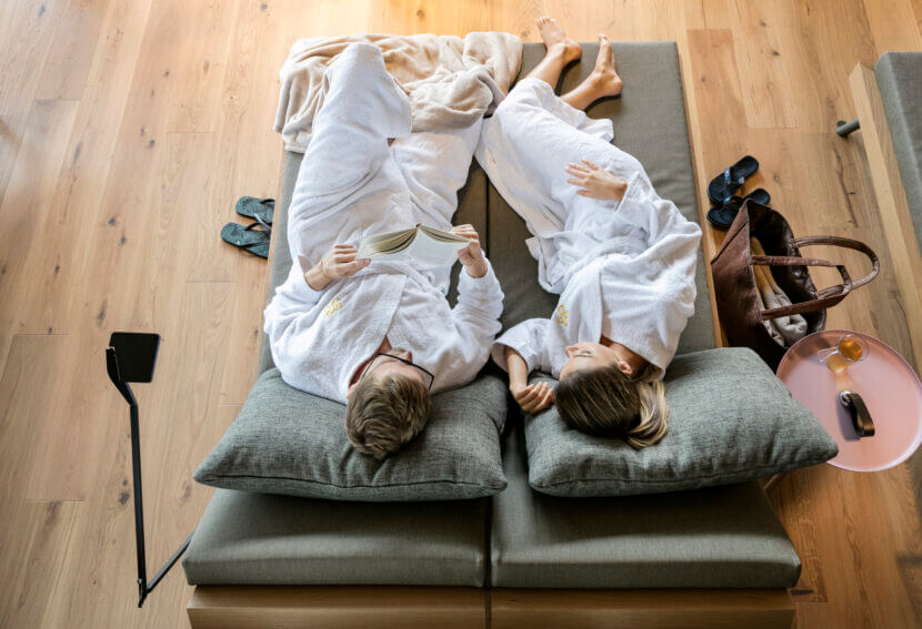 Wellness Urlaub zum Valentinstag Ruheraum (c) Almwellness Hotel Pierer - Harald Eisenberger