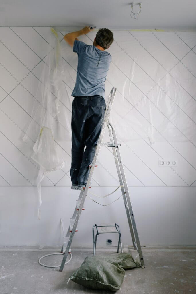 DIY basics, painting walls, blocked drain, bleeding the heating system