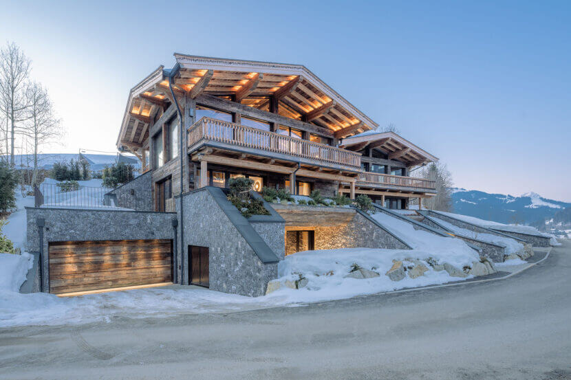 Die 5 exklusivsten Skiregionen Österreichs ©Michael Werlberger_GAMSLODGE_reithbeikitzbühel_außen