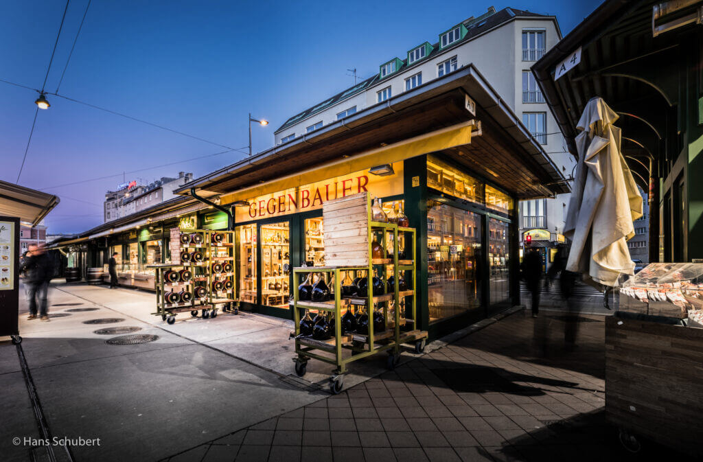 Stand de vinaigre Gegenbauer au Naschmarkt