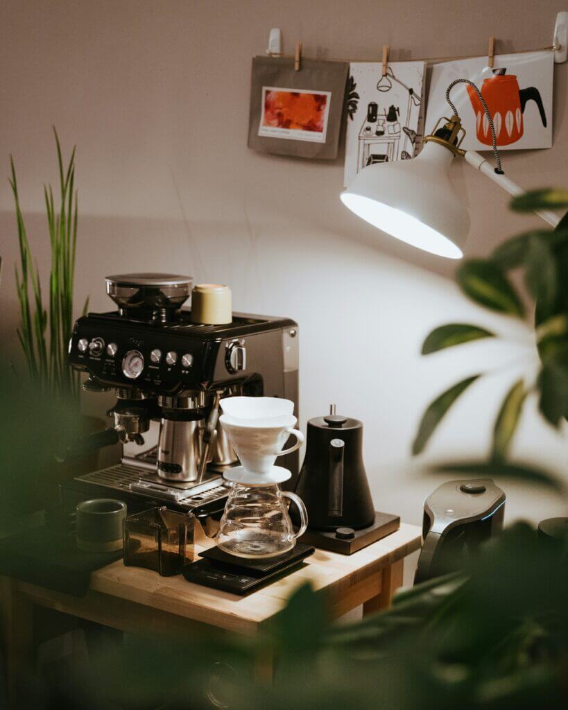 Kaffeemaschine reinigen; Kaffeemaschine