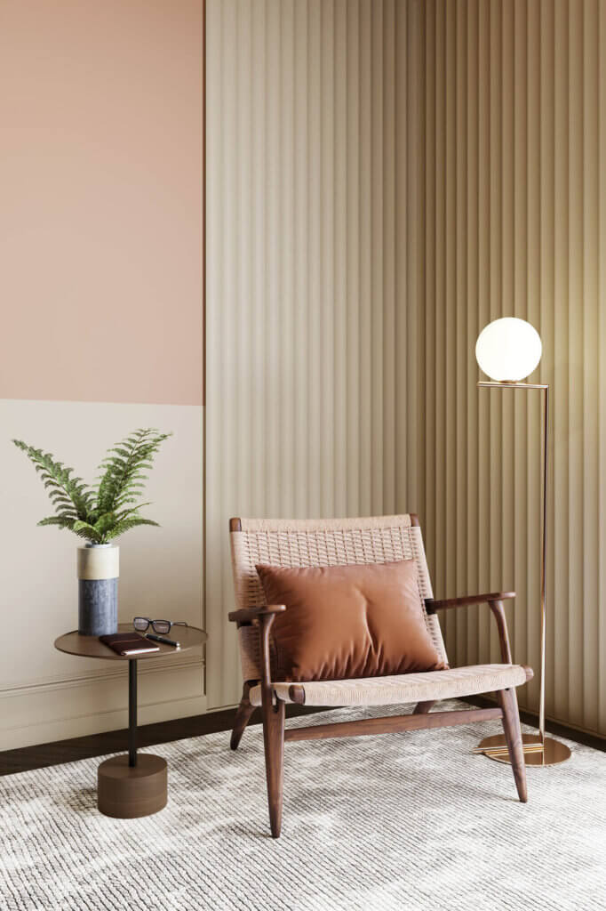 Temporary living, furnishing, design