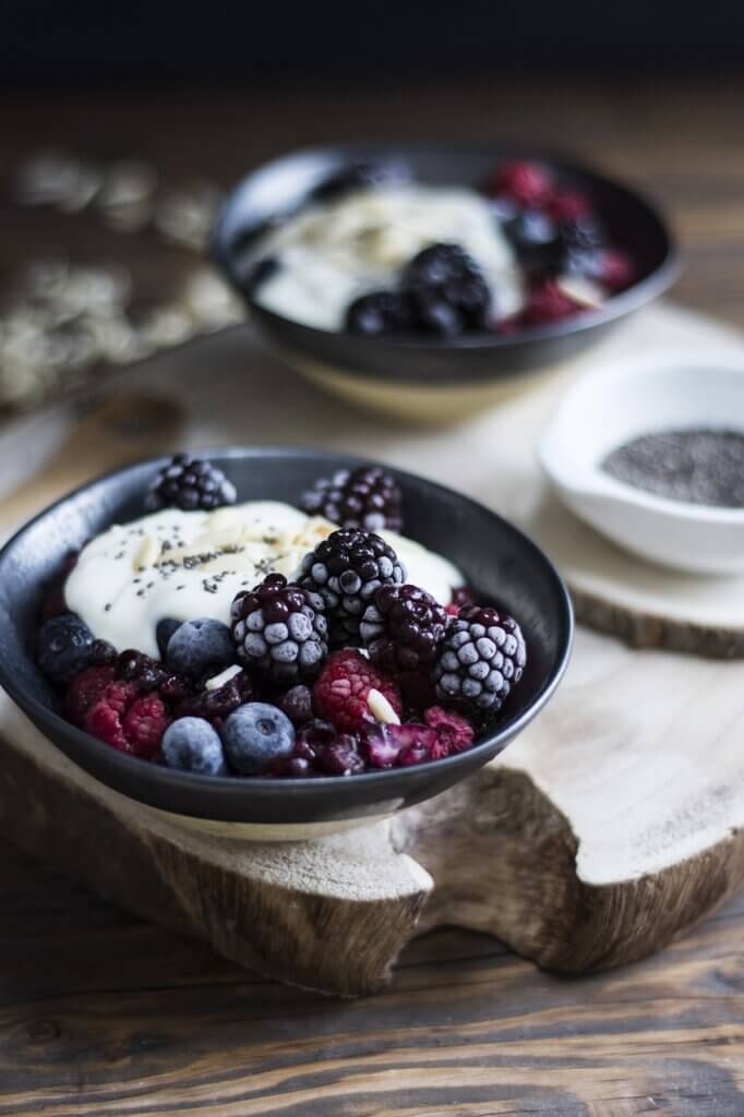 Comfort food, yogurt bowl