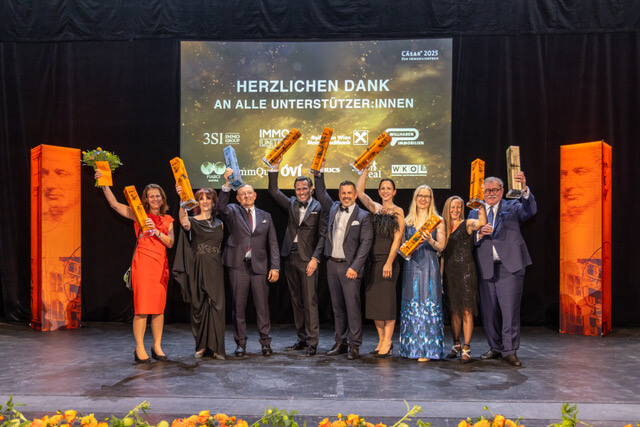 Glanzvolle Cäsar®-Verleihung 2025 im Schönbrunner Schlosstheater Cäsar Gala 2025_GewinnerInnen