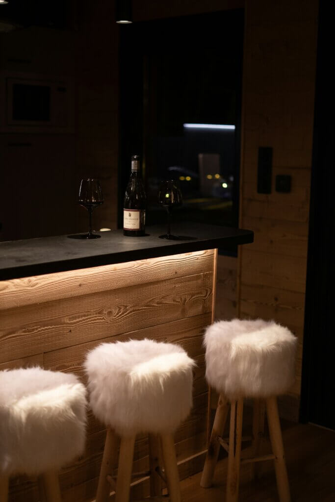 Chalet-Stil, Stadtwohnung, Interior, Design