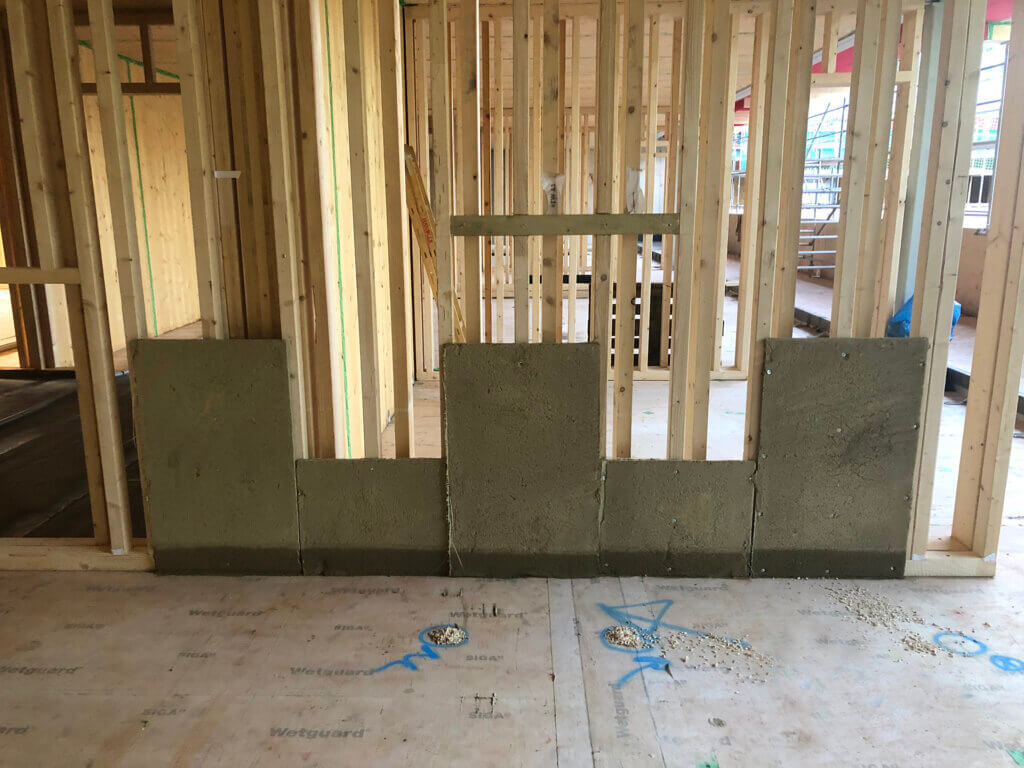 Bauen mit Lehm, Lehm als nachhaltiger Baustoff, Lehmbauplatten