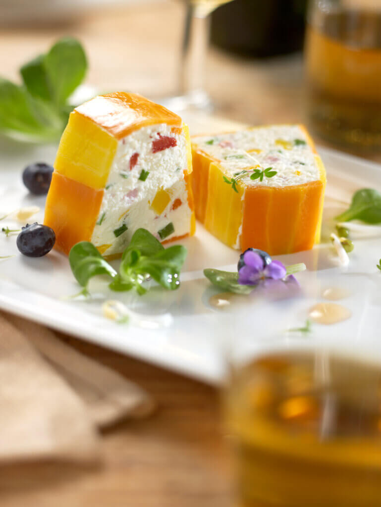 Topfen Rezept, Terrine mit Topfen