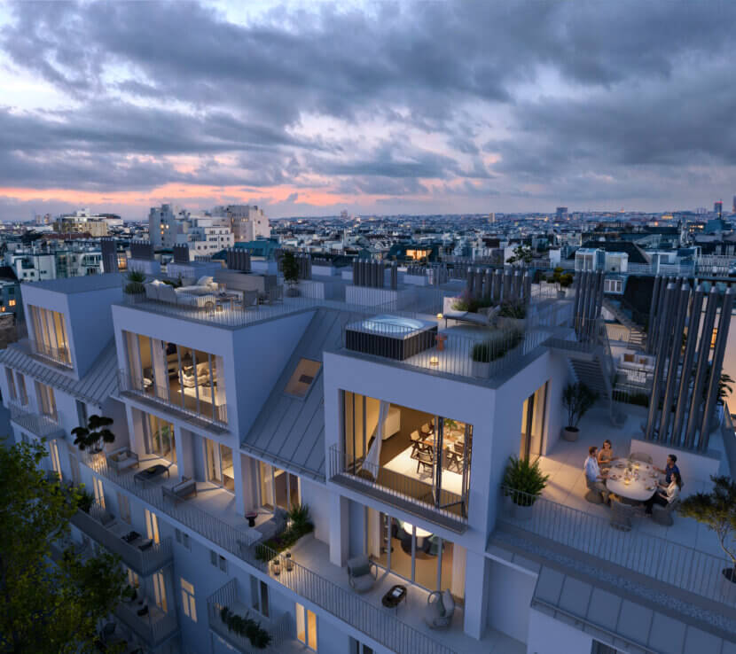 residential-complex-vienna-bird's-eye-view-rooftop-terraces-luxury