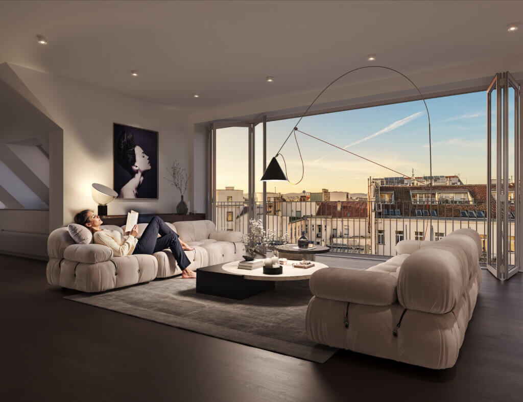 Exclusive penthouse apartments in 1070 Vienna