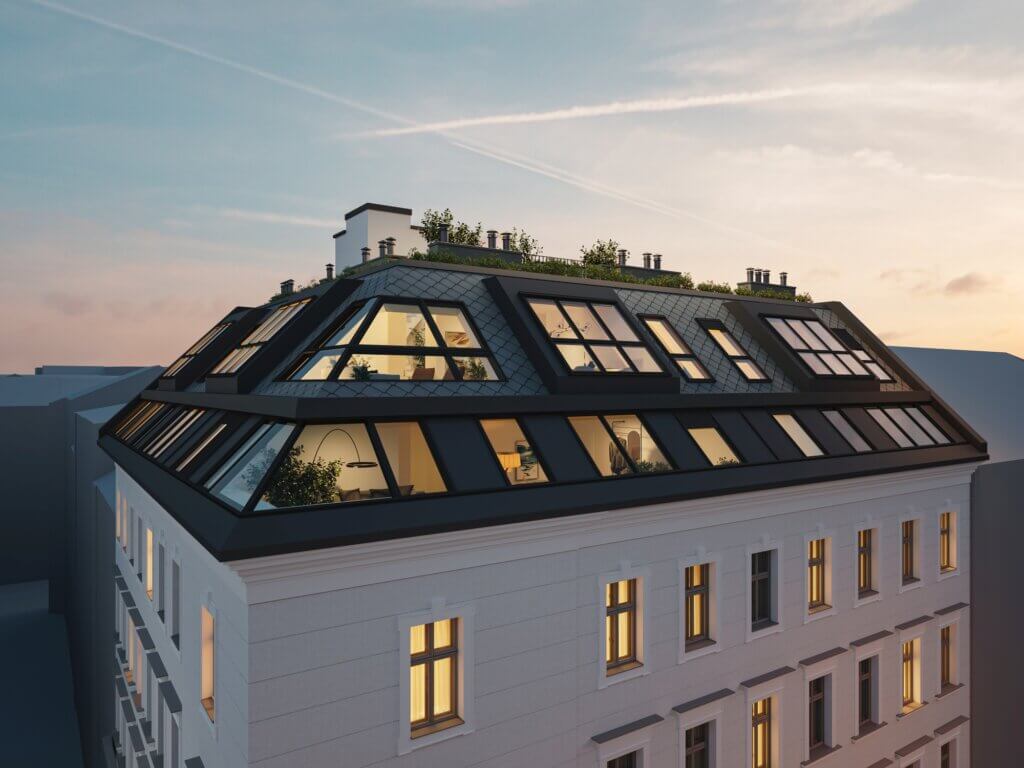 Exklusive Dachgeschoßwohnungen im PULSE