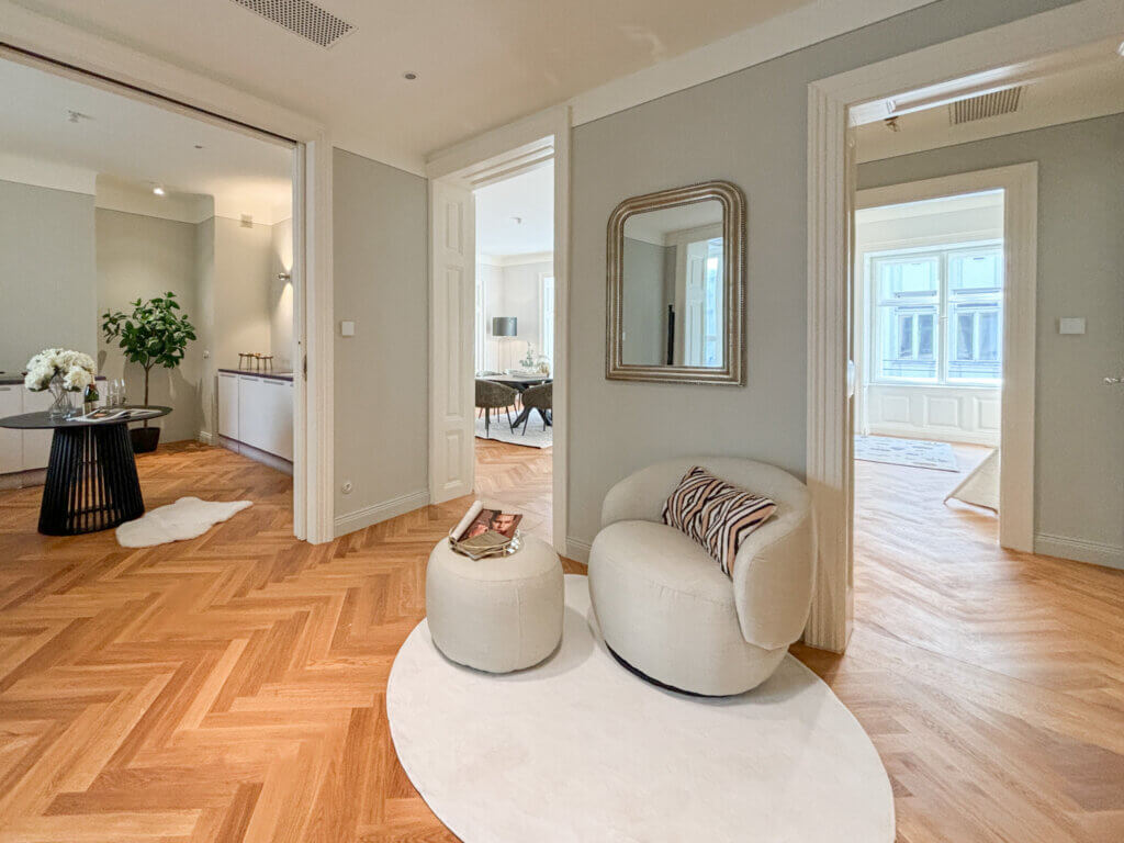 Un rêve d'immeuble ancien sur la Franziskanerplatz