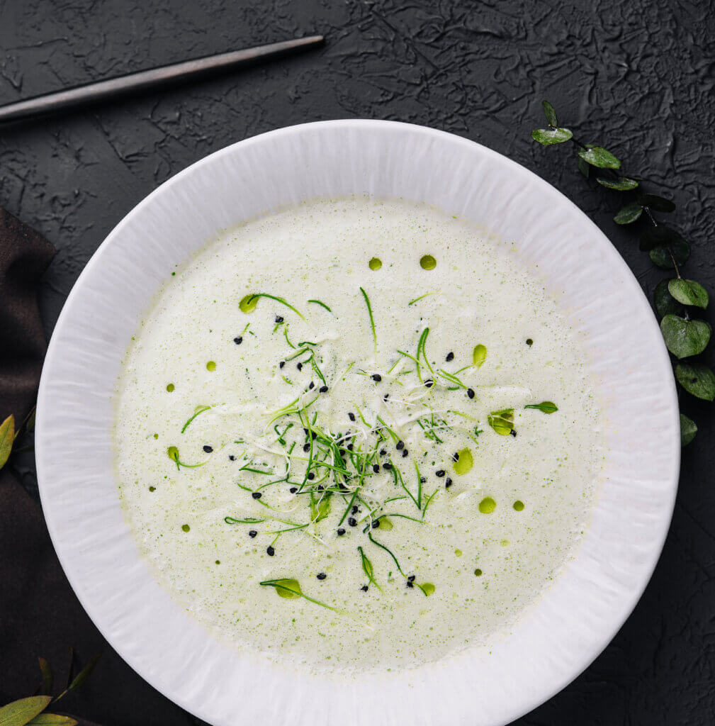 Kohlrabi Recipes, Cream of Kohlrabi Soup