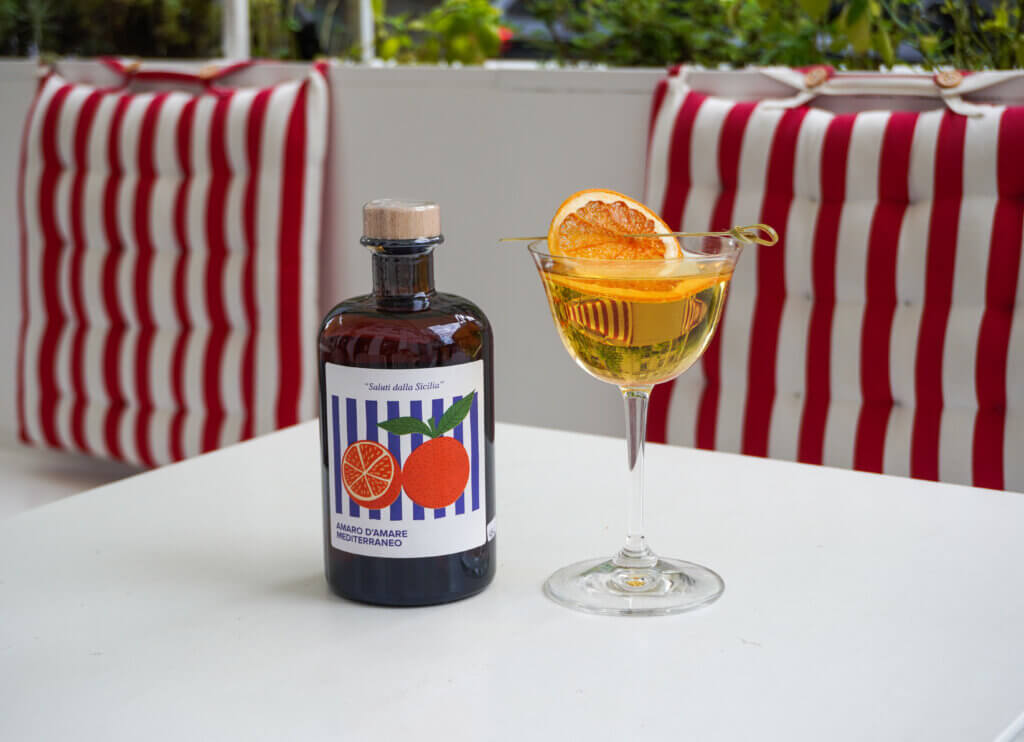 boissons originales, Amaro d'Amare Spritz