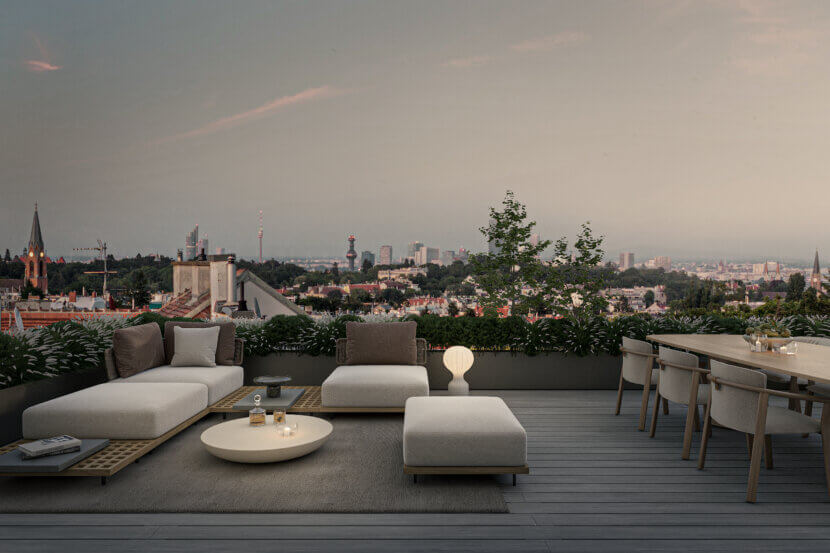 Property of the Week – SKY Penthouse in Währing (c) ZOOMVP.AT