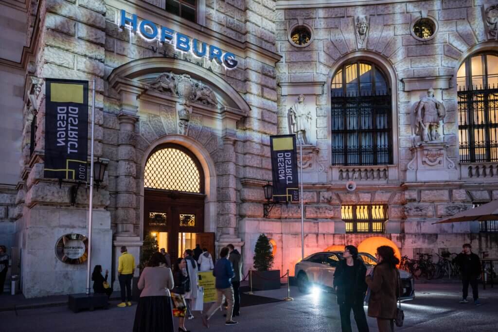 Design District, Hofburg, Gewinnspiel